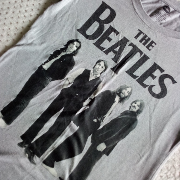 The Beatles large Gray band t-shirt - Picture 9 of 10